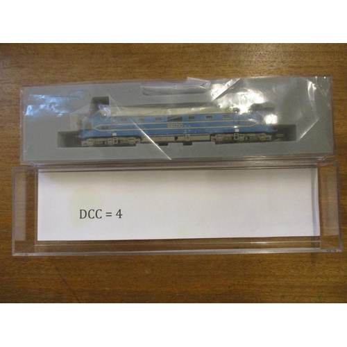 539 - Range of N gauge locomotives, generally mint in near excellent boxes, with Dapol ND-108, ND-110 and ... 