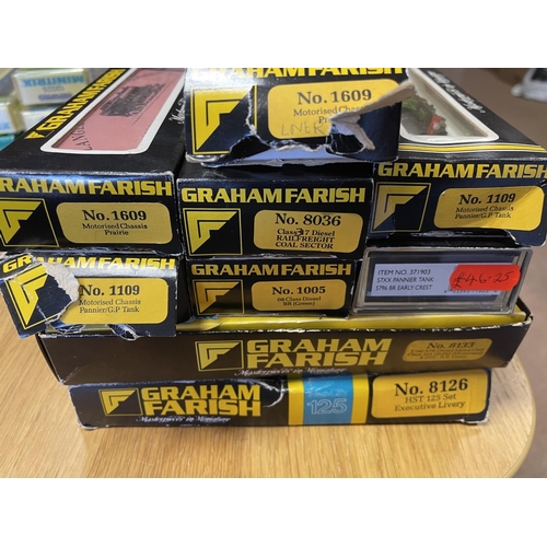 546 - Graham Farish. Collection of boxed N gauge locomotives including tanks 5796 0-6-0 No 371903, 1248 0-... 