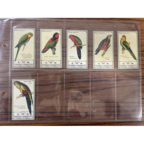 91 - Co-Operative Wholesale Society. 1910 Parrot Series part set in plastic sleeves generally fair to goo... 