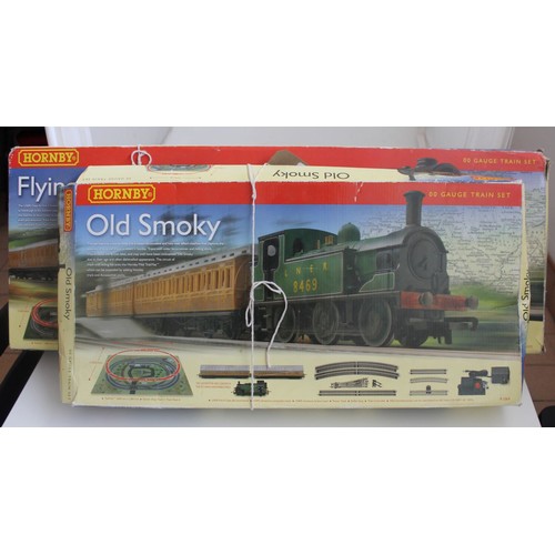 669 - Hornby. Collection with OO gauge with steam locomotive with tender Flying Scotsman 4472 4-6-2 No R10... 