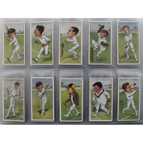 3 - Collection of complete and part sets in plastic sleeves, generally very good to excellent condition ... 