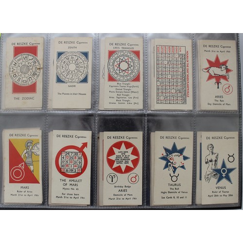 19 - Collection in 8 albums with complete sets including Fry & Sons China and Porcelain, Phillips Sport, ... 