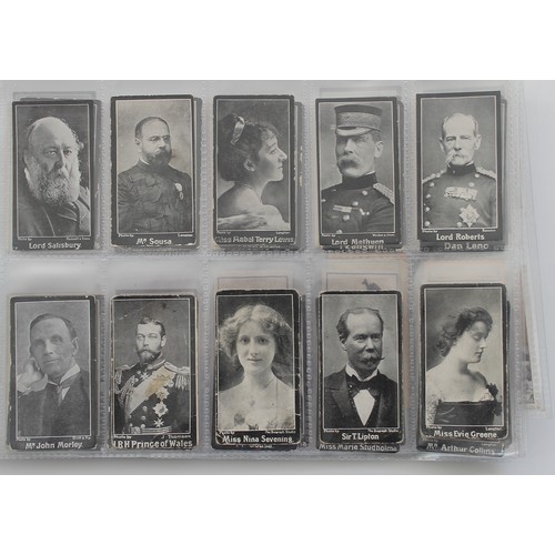 78 - Collection of complete and part sets in plastic sheets, generally very good to excellent condition w... 