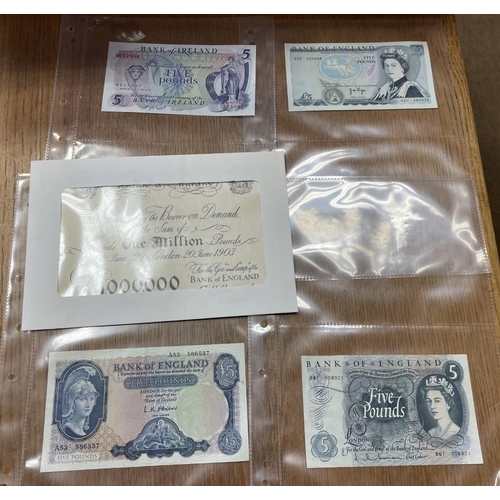 130 - Collection with Bank of England Fforde 10 shillings (4), O' Brien (1), Hollom (2), 10 shillings Beal... 