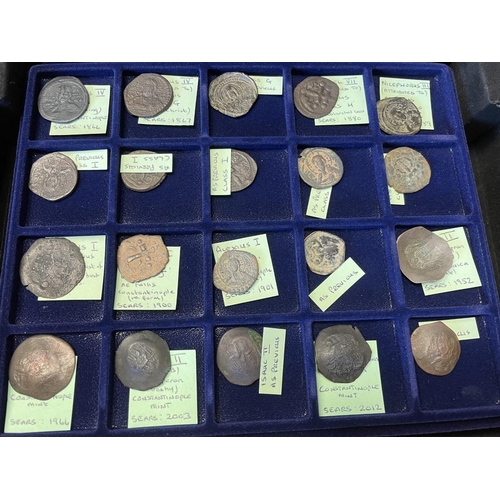 181 - Byzantine. Collection in mixed condition with some better, Heraclius, Maurice Tiberius, Tiberius II ... 