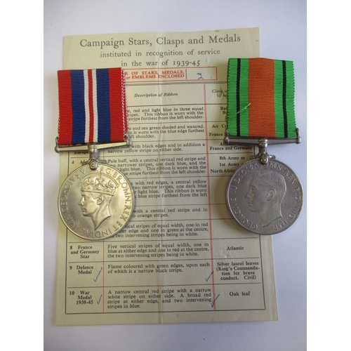 53 - Family group with
1. 1914-15 Star trio, WW2 Defence Medal, BWM and KGV Royal Navy LSGC to J.6980 P. ... 