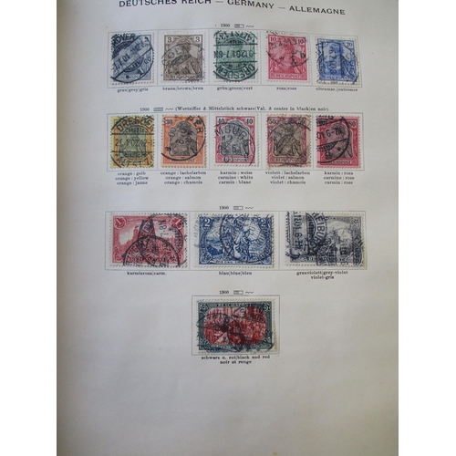 10 - A very good early to middle period M/U coln in 2 ptd Schaubek vols incl Austria 1850-4 set FU, 1860-... 