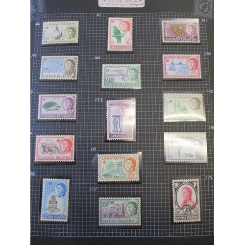 18 - KGV-QEII mint and used BC coln in 7 vols and loose in 2 box files incl Cayman Is 1938-48 set to 10/-... 