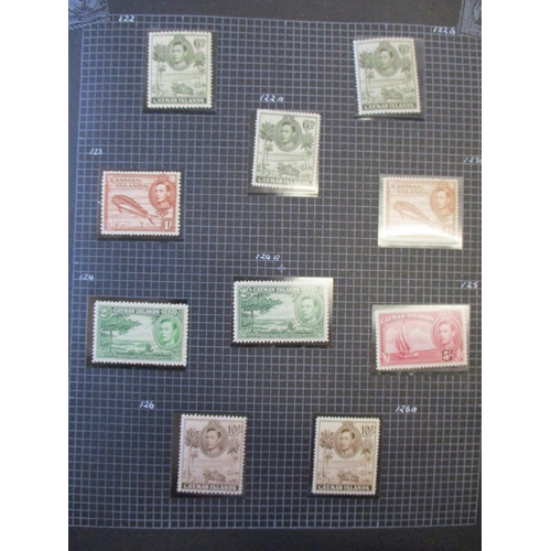 18 - KGV-QEII mint and used BC coln in 7 vols and loose in 2 box files incl Cayman Is 1938-48 set to 10/-... 