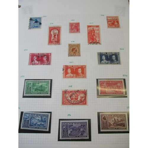 53 - QV to QEII mint and used mainly BC coln in 9 vols and loose incl nice seln of NZ, Falklands and Sout... 