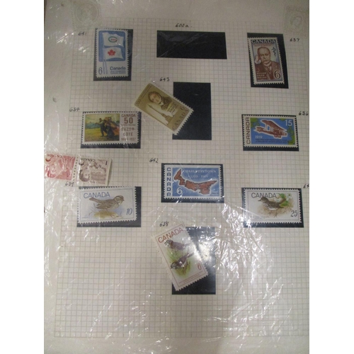 56 - Mixed accumulation of mainly loose material with range of BC covers, cards, stamps on leaves with be... 