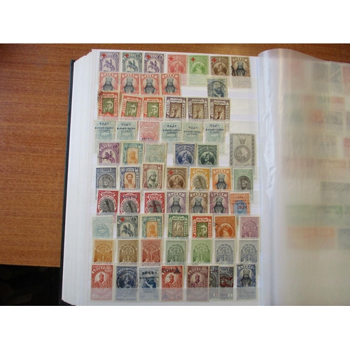 78 - World misc M/U early to modern coln in 6 stockbooks, incl Ethiopia, French Cols, GB commems, also a ... 