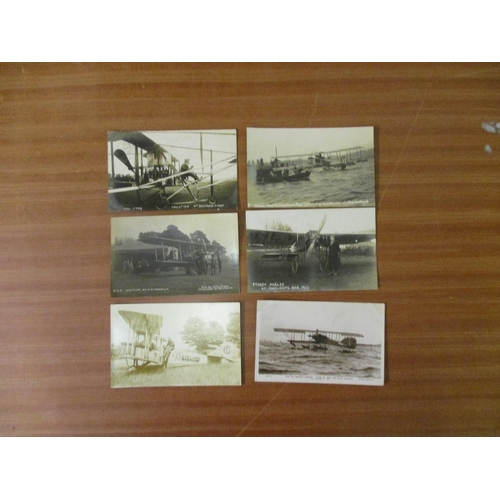 121 - Aviation. Misc. coln. of mainly early aviation. RPs Col. Cody near Bustard Camp, Funeral procession ... 