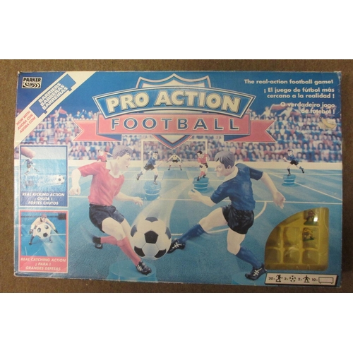 169 - Parker. Pro Action Football collection generally mint in good plus to excellent boxes including Asto... 