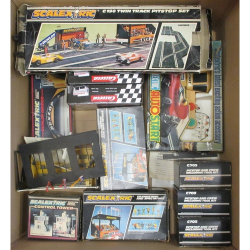 173 - Collection of slot cars etc, generally excellent to mint in excellent boxes including racing cars Ca... 