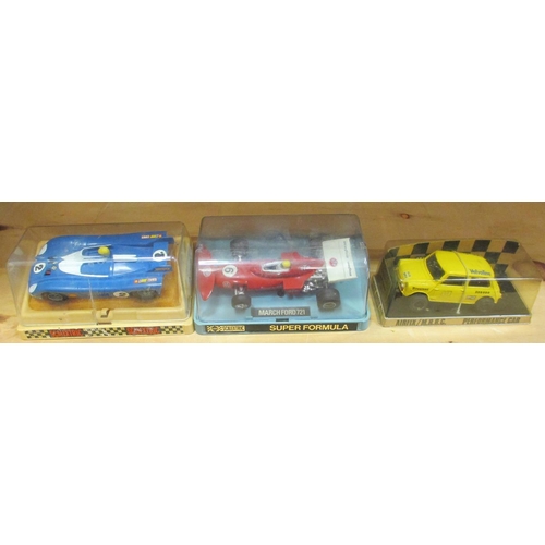 176 - Scalextric. Collection of racing cars generally excellent to mint in good to excellent window boxes.... 