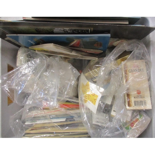 18 - Accumulation of various complete and part sets in booklets, albums, frames and loose, generally good... 