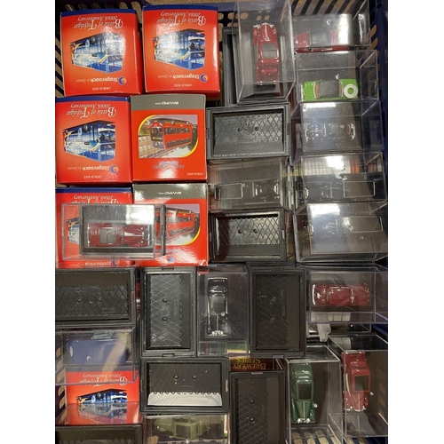 222 - Boxed collection with majority EFE (40) approx plus ranges including Corgi, Creative Master, Lledo e... 