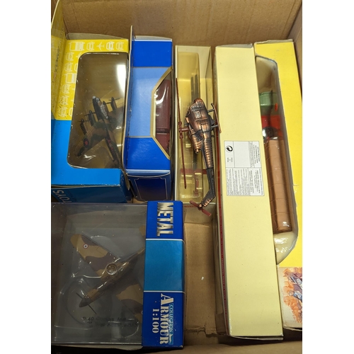 251 - Collection of model cars and aircraft, generally very good in very good boxes where available, with ... 