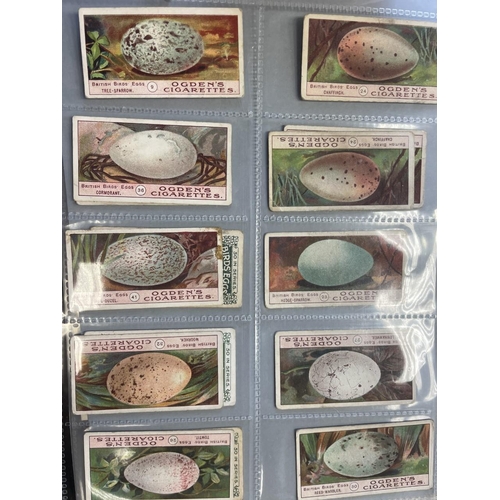 3 - Collection in albums, loose, paper albums etc with Guinea Golds (40 plus), Ogdens Birds Eggs (40) wi... 