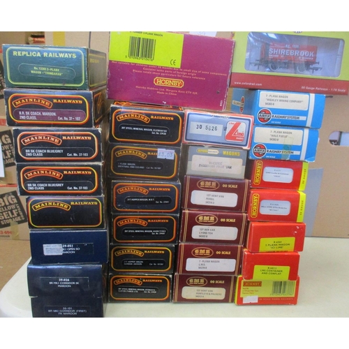 308 - Collection of OO gauge locomotives, coaches and wagons, generally mint in very good to excellent plu... 