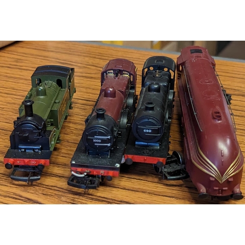 334 - OO Gauge collection of unboxed locomotives some with tenders, generally good to very good, with Airf... 