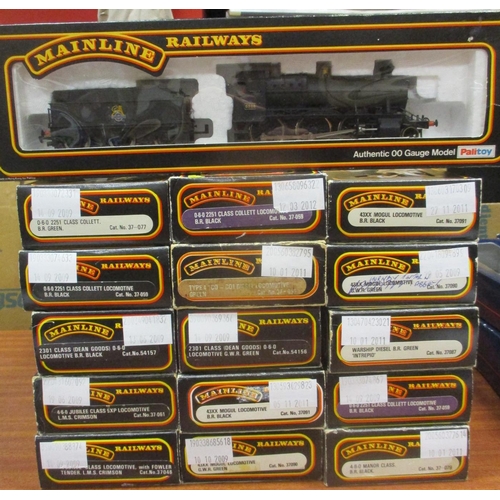 375 - Mainline. Range of OO locomotives, generally mint in very good to excellent plus boxes, includes 541... 