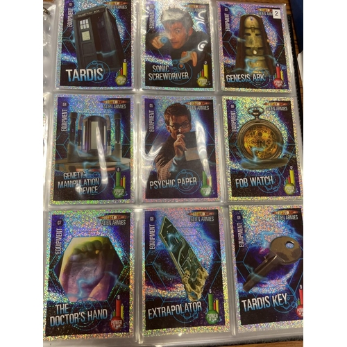 41 - Modern trade cards with Star Wars, Doctor Who Top Trumps, Strictly Ink, Battles In Time, Alien Army,... 