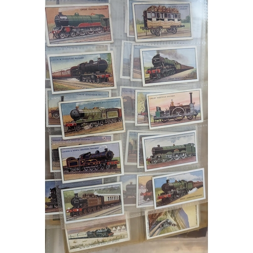 5 - Collection of part and complete sets, loose and in albums, generally good condition, with Wills, Sin... 