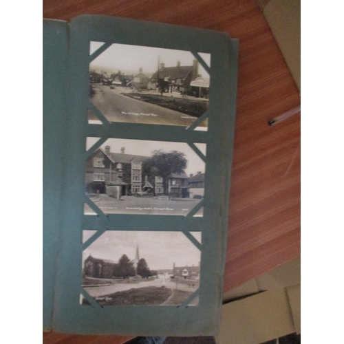 54 - Misc. coln. in old albums. Better topo. noted incl. Whittlesea, Keighley, Forest Row, Mexbro', South... 