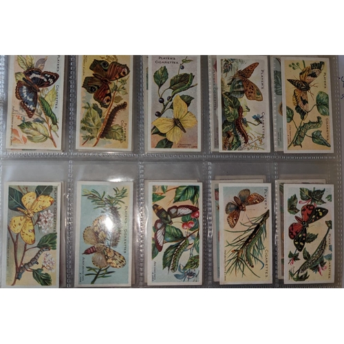 7 - Collection of complete and part sets, generally very good condition, with Ogdens 1904 Butterflies, 1... 