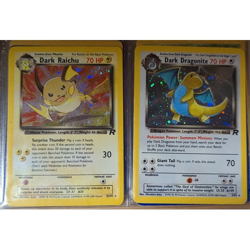 50 - Pokémon. Collection of Wizards of the Coast Pokémon part set holographic, rares and commons in one a... 