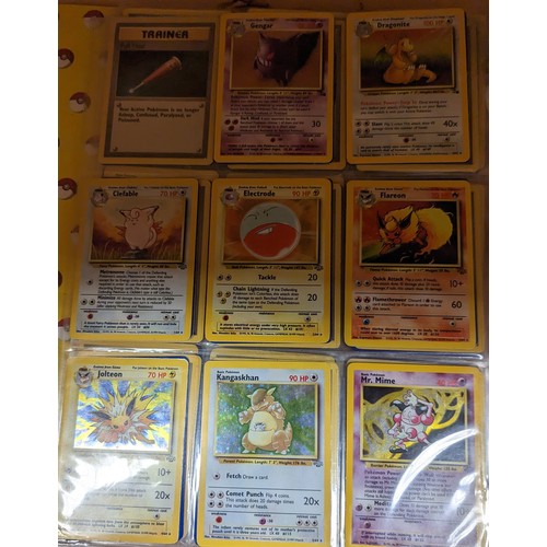 50 - Pokémon. Collection of Wizards of the Coast Pokémon part set holographic, rares and commons in one a... 