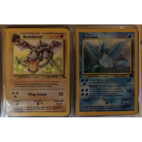 50 - Pokémon. Collection of Wizards of the Coast Pokémon part set holographic, rares and commons in one a... 