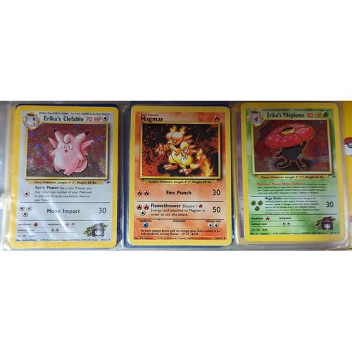 50 - Pokémon. Collection of Wizards of the Coast Pokémon part set holographic, rares and commons in one a... 