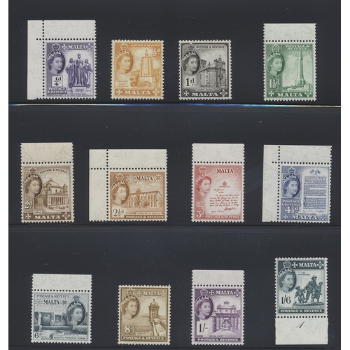 4 - BC misc QEII M/UM coln in 1 Lighthouse folder, incl Aden 1953-63 set UM, Antigua 1953-62 set UM, Bas... 