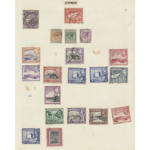 73 - BC KGVI-QEII M/UM misc coln in 2 vols (incl damaged SG KGVI album) and on leaves. Noting KUT range w... 