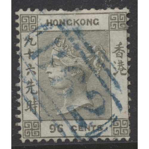 171 - Hong Kong. Early to modern U, coln in 2 SG. Devon albums incl 1862 vals to 96c 1863 vals to 96 c gre... 