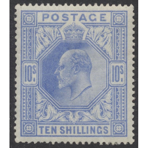 358 - 1902-10 2/6d to 10/- fine M. (SG 262-5) Cat £1800 (See photo) (S)