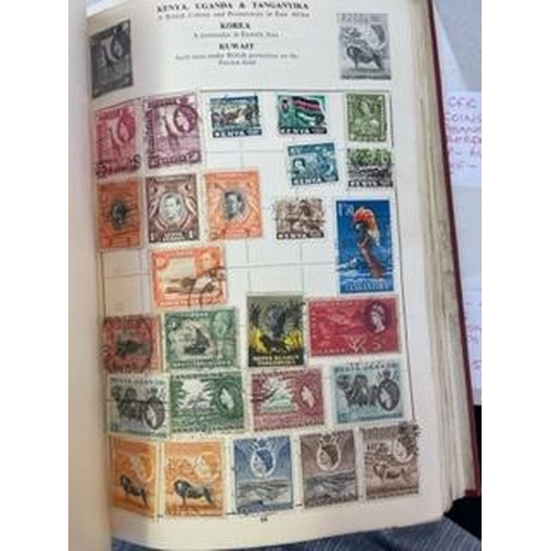 117 - A mixed coln in 8 vols with GB incl useful modern UM content, BC and some world material. Worth chec... 