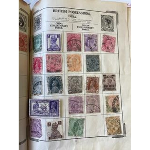 119 - Mixed coln in 2 vols and loose with BC, GB incl useful modern UM content, and some world material. W... 