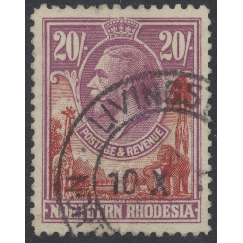 205 - Northern Rhodesia. Early to modern mint and used collection on stock leaves incl 1925-9 set M with e... 