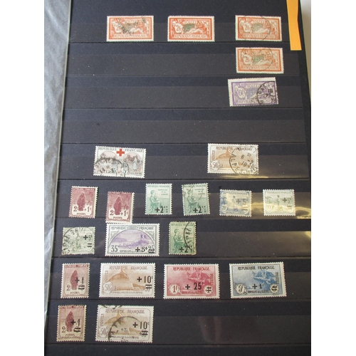 231 - France. Early to modern mint and used coln in 6 large stockbooks with a useful early range, 1917-9 W... 