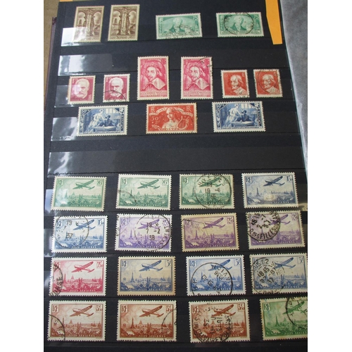 231 - France. Early to modern mint and used coln in 6 large stockbooks with a useful early range, 1917-9 W... 