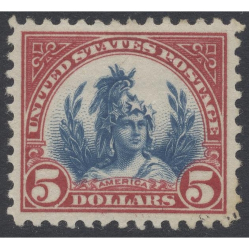 282 - United States of America. M, coln on stockcard incl 1898 Mississippi vals 2c 5c 8c 10c $1 1922 -32 v... 