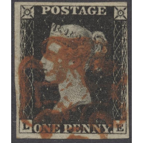 288 - QV-QEII mint and used coln in boxed SG Devon album incl 1840 apparently unused and used (2), 2d used... 