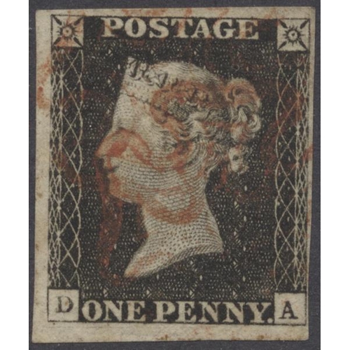 288 - QV-QEII mint and used coln in boxed SG Devon album incl 1840 apparently unused and used (2), 2d used... 