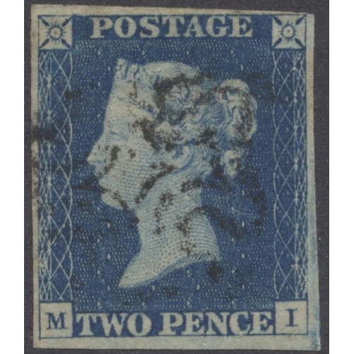 288 - QV-QEII mint and used coln in boxed SG Devon album incl 1840 apparently unused and used (2), 2d used... 