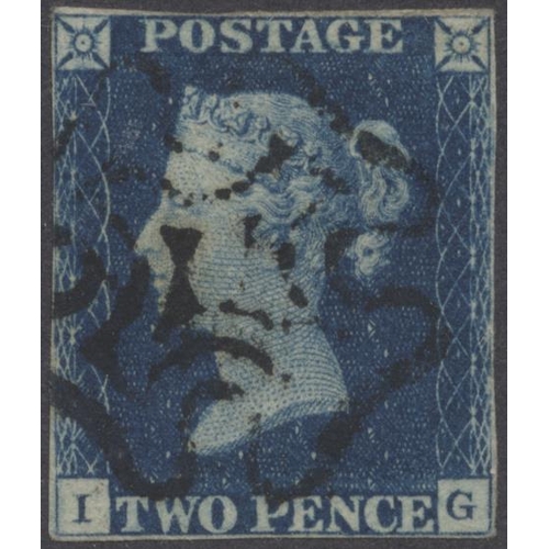 288 - QV-QEII mint and used coln in boxed SG Devon album incl 1840 apparently unused and used (2), 2d used... 