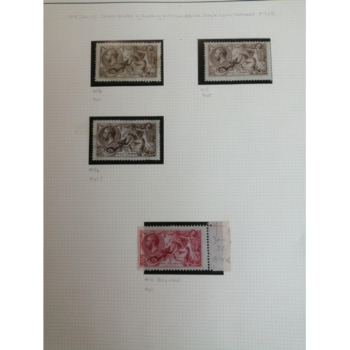 292 - QV-QEII M/U coln in 2 Lindner albums and SG Davo, QV used coln incl 1840 1d black x9 (x7 singles plu... 